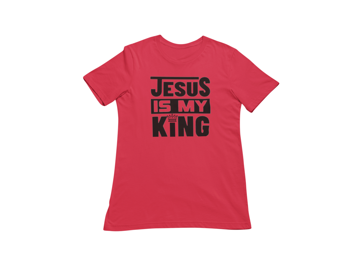 "JESUS IS MY KING" GRAPHIC PRINT (ORIGINAL SMALL PRINT)