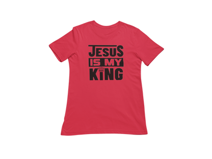 "JESUS IS MY KING" GRAPHIC PRINT (ORIGINAL SMALL PRINT)