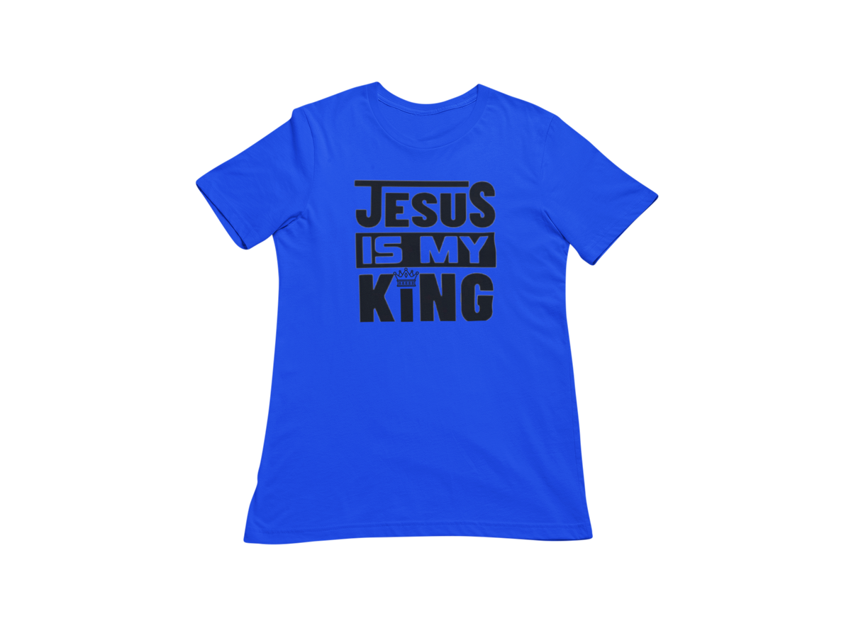 "JESUS IS MY KING" GRAPHIC PRINT (ORIGINAL SMALL PRINT)