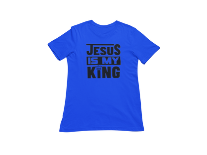 "JESUS IS MY KING" GRAPHIC PRINT (ORIGINAL SMALL PRINT)