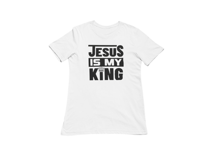 "JESUS IS MY KING" GRAPHIC PRINT (ORIGINAL SMALL PRINT)