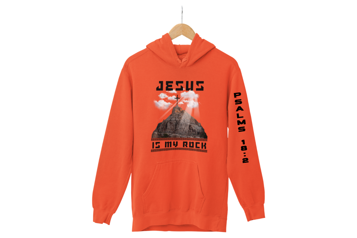 "JESUS IS MY ROCK - PSALMS 18:2" SIGNATURE CUSTOM DESIGN