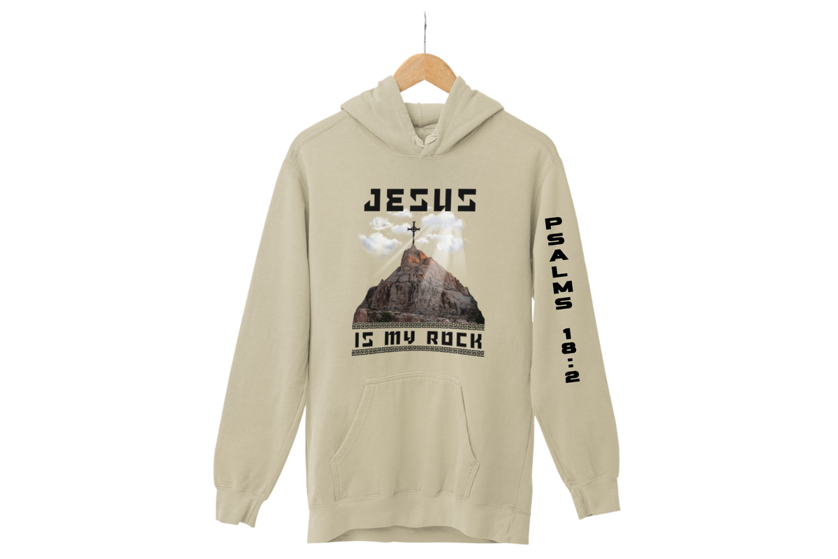 "JESUS IS MY ROCK - PSALMS 18:2" SIGNATURE CUSTOM DESIGN