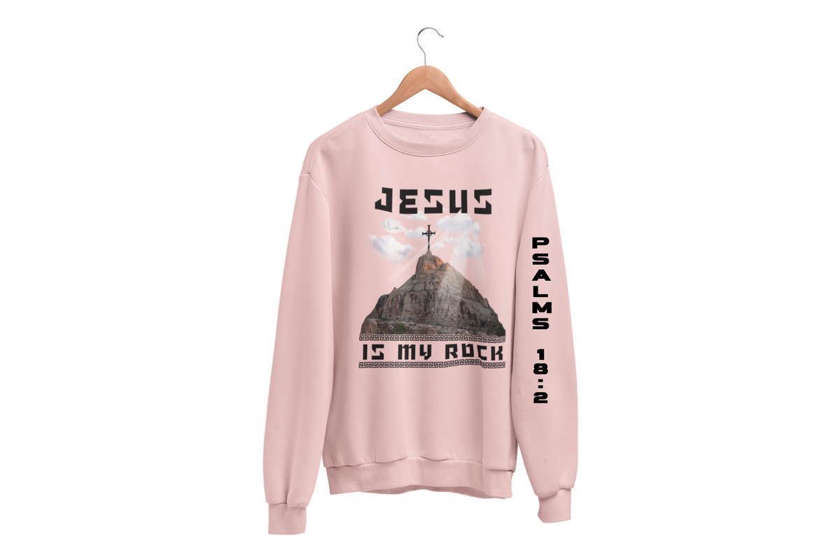 "JESUS IS MY ROCK - PSALMS 18:2" SIGNATURE CUSTOM DESIGN