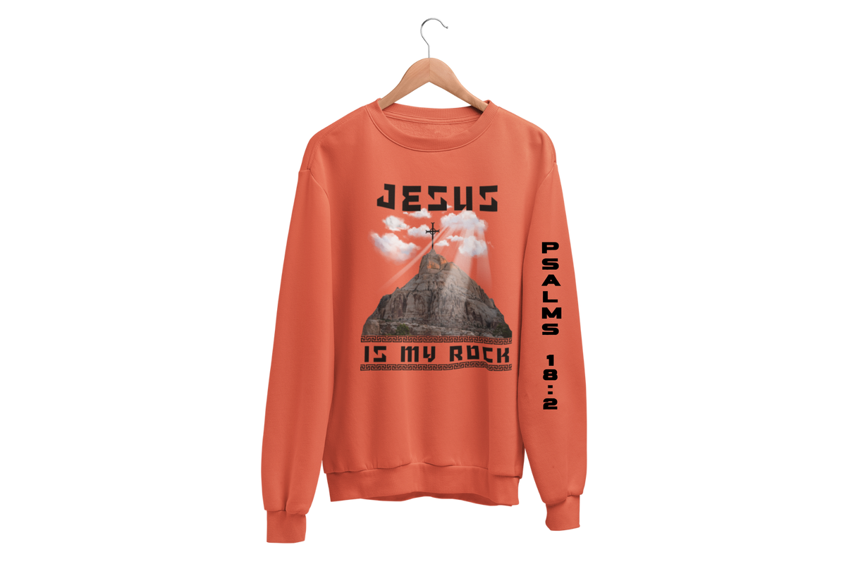 "JESUS IS MY ROCK - PSALMS 18:2" SIGNATURE CUSTOM DESIGN