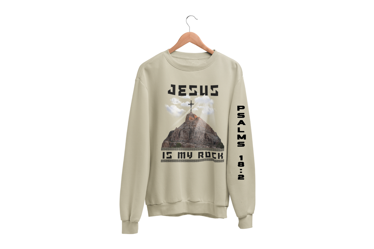 "JESUS IS MY ROCK - PSALMS 18:2" SIGNATURE CUSTOM DESIGN