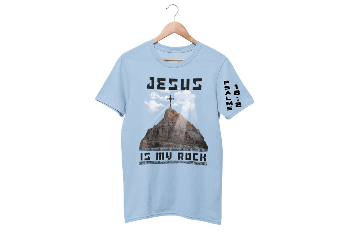 "JESUS IS MY ROCK - PSALMS 18:2" SIGNATURE CUSTOM DESIGN
