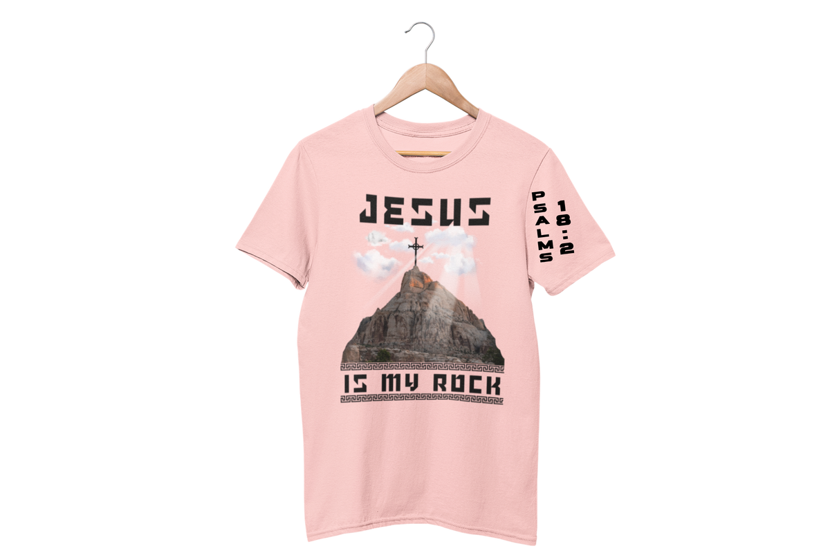 "JESUS IS MY ROCK - PSALMS 18:2" SIGNATURE CUSTOM DESIGN
