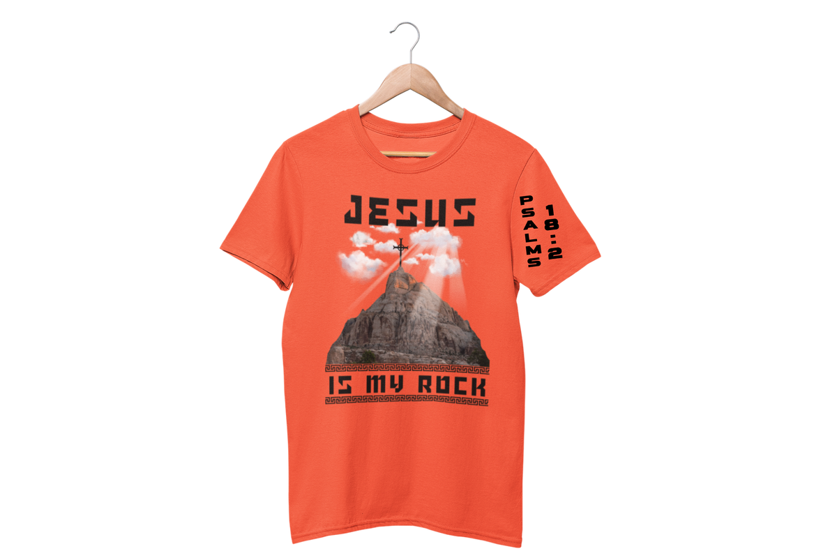 "JESUS IS MY ROCK - PSALMS 18:2" SIGNATURE CUSTOM DESIGN