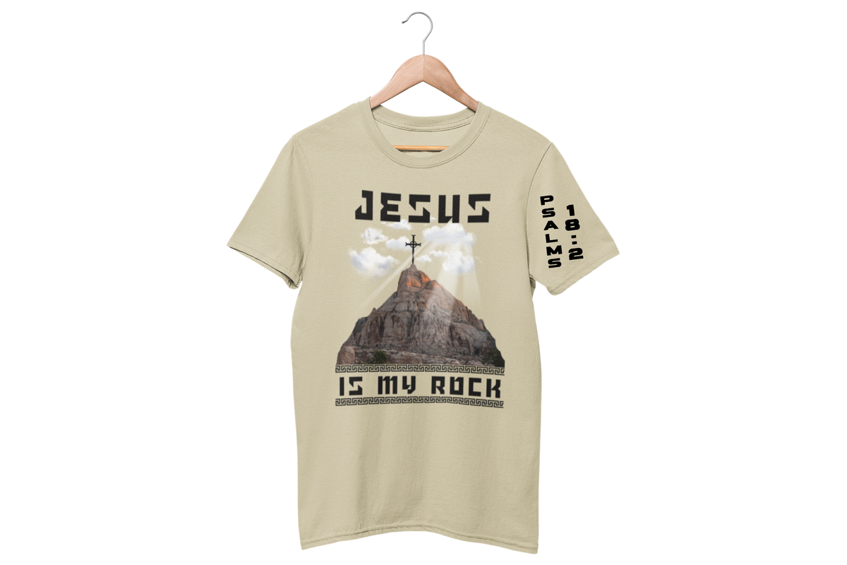 "JESUS IS MY ROCK - PSALMS 18:2" SIGNATURE CUSTOM DESIGN