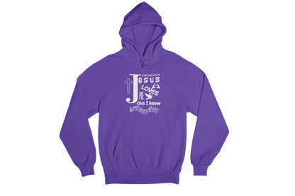 "JESUS LOVES ME THIS I KNOW" CUSTOM GRAPHIC DESIGN