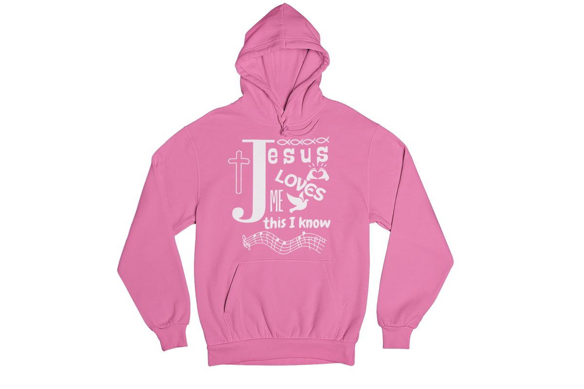 "JESUS LOVES ME THIS I KNOW" CUSTOM GRAPHIC DESIGN