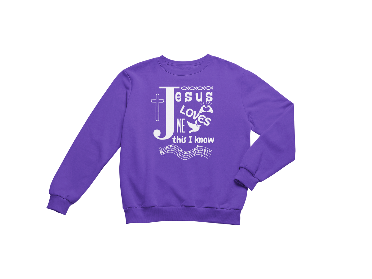 "JESUS LOVES ME THIS I KNOW" CUSTOM GRAPHIC DESIGN