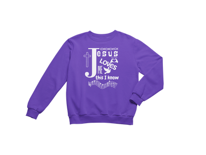 "JESUS LOVES ME THIS I KNOW" CUSTOM GRAPHIC DESIGN