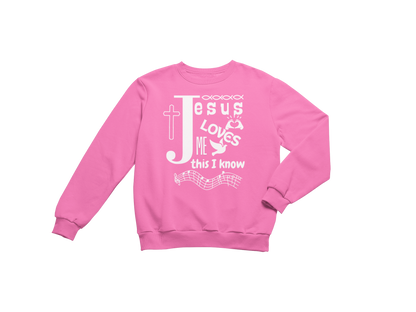 "JESUS LOVES ME THIS I KNOW" CUSTOM GRAPHIC DESIGN