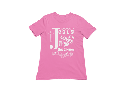 "JESUS LOVES ME THIS I KNOW" CUSTOM GRAPHIC DESIGN