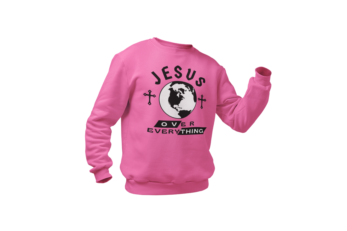 "JESUS OVER EVERYTHING" SIGNATURE DESIGN GRAPHIC