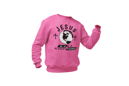 "JESUS OVER EVERYTHING" SIGNATURE DESIGN GRAPHIC