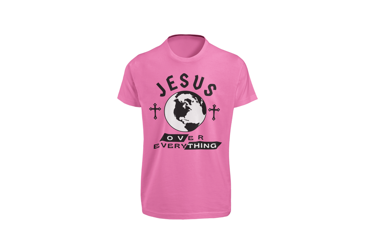 "JESUS OVER EVERYTHING" SIGNATURE DESIGN GRAPHIC