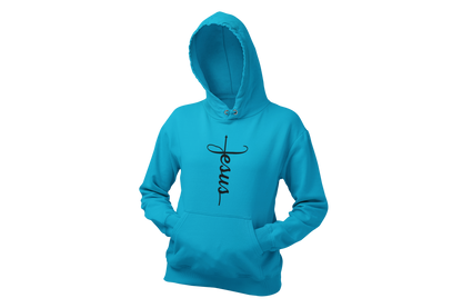 "JESUS" NAME BLACK CROSS - FAITH CUSTOM DESIGN