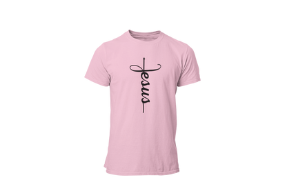 "JESUS" NAME BLACK CROSS - FAITH CUSTOM DESIGN