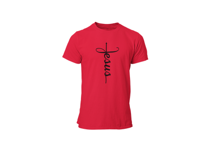 "JESUS" NAME BLACK CROSS - FAITH CUSTOM DESIGN