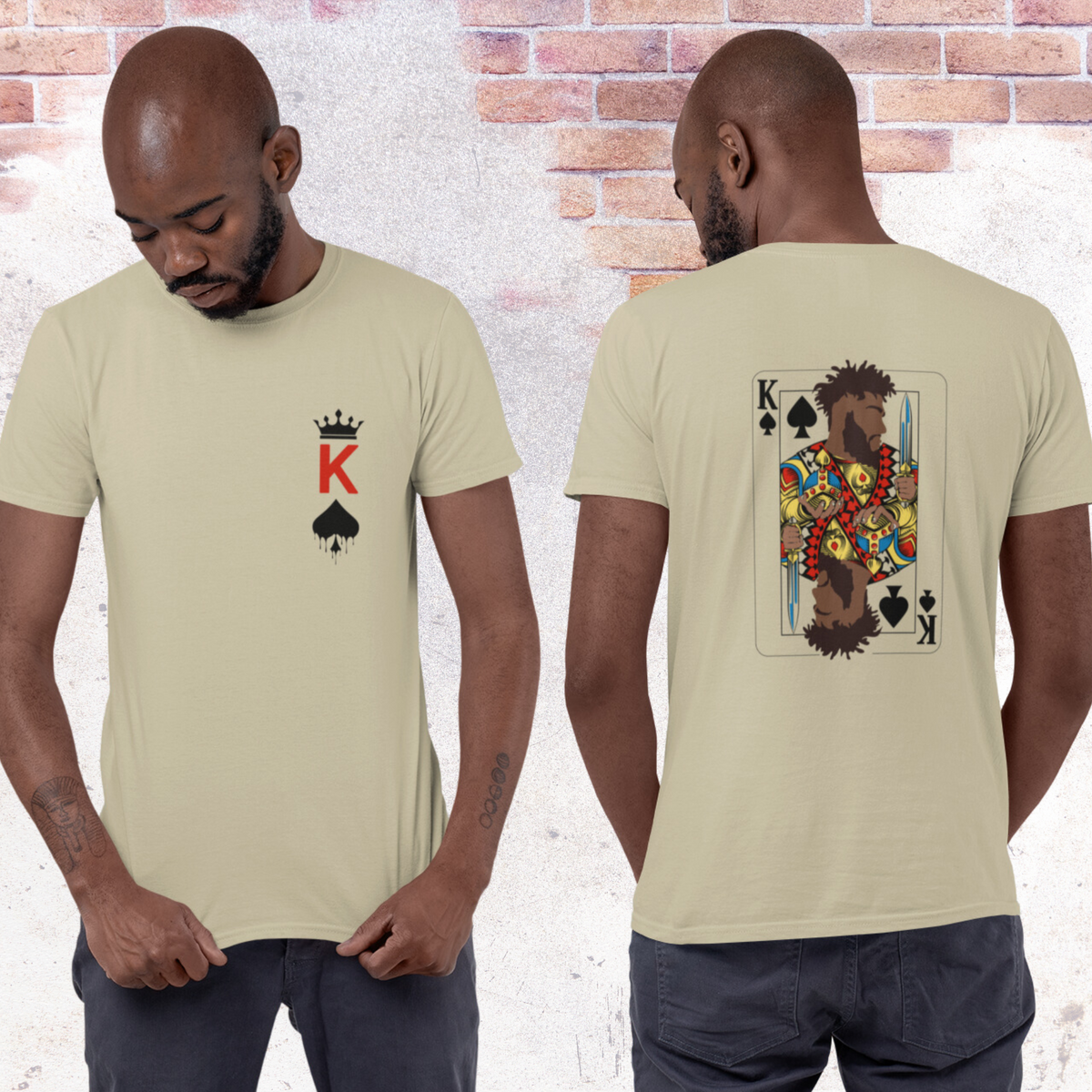 "KING OF SPADES" CUSTOM GRAPHIC DESIGN