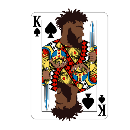 "KING OF SPADES" CUSTOM GRAPHIC DESIGN