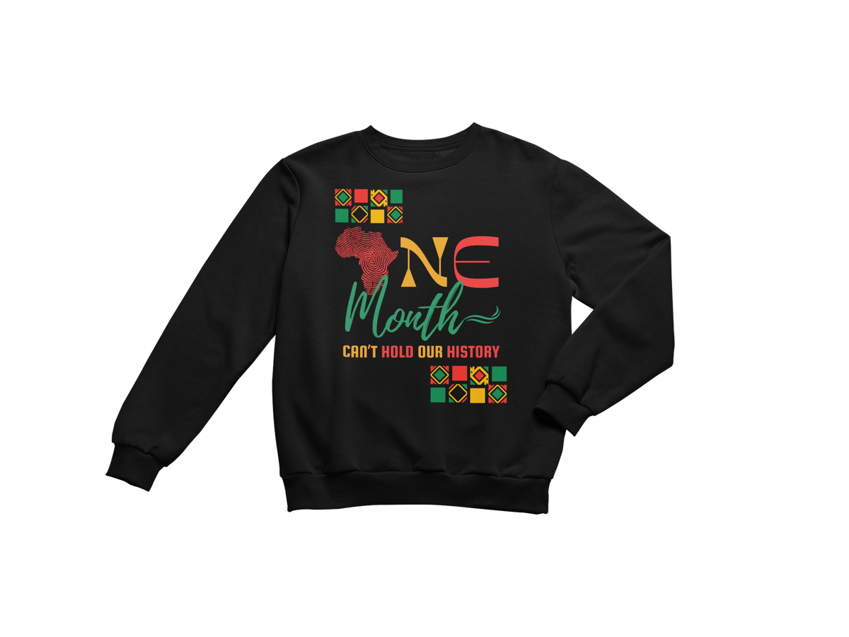 "ONE MONTH CAN'T HOLD OUR HISTORY" SIGNATURE CUSTOM DESIGN