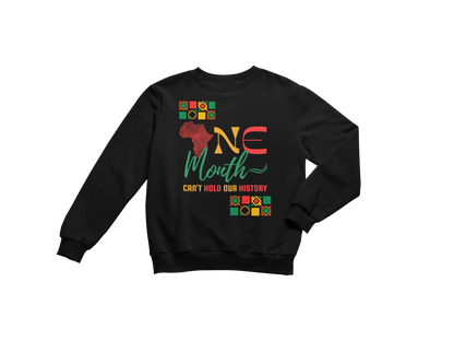 "ONE MONTH CAN'T HOLD OUR HISTORY" SIGNATURE CUSTOM DESIGN