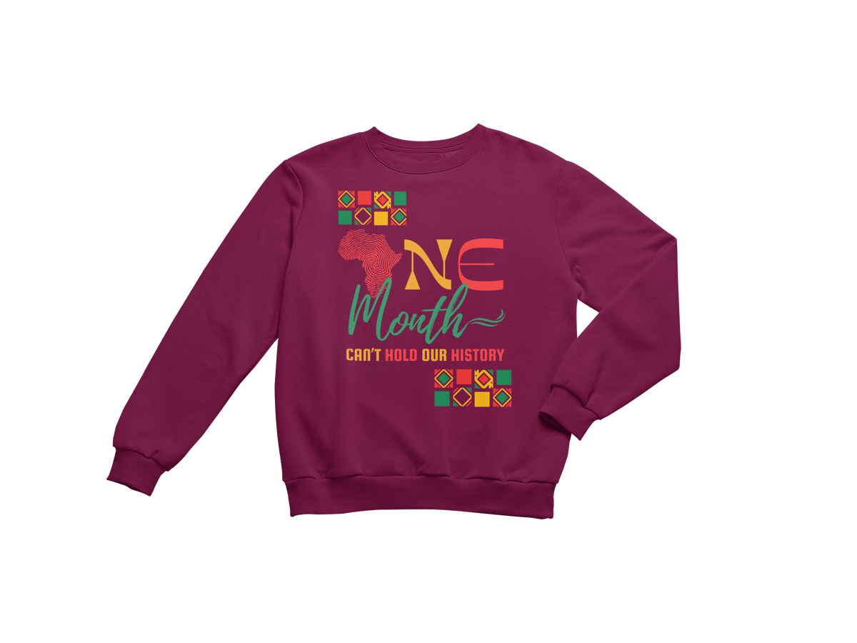 "ONE MONTH CAN'T HOLD OUR HISTORY" SIGNATURE CUSTOM DESIGN