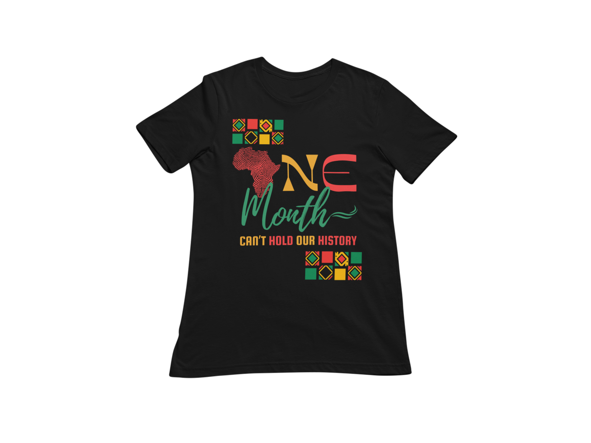 "ONE MONTH CAN'T HOLD OUR HISTORY" SIGNATURE CUSTOM DESIGN