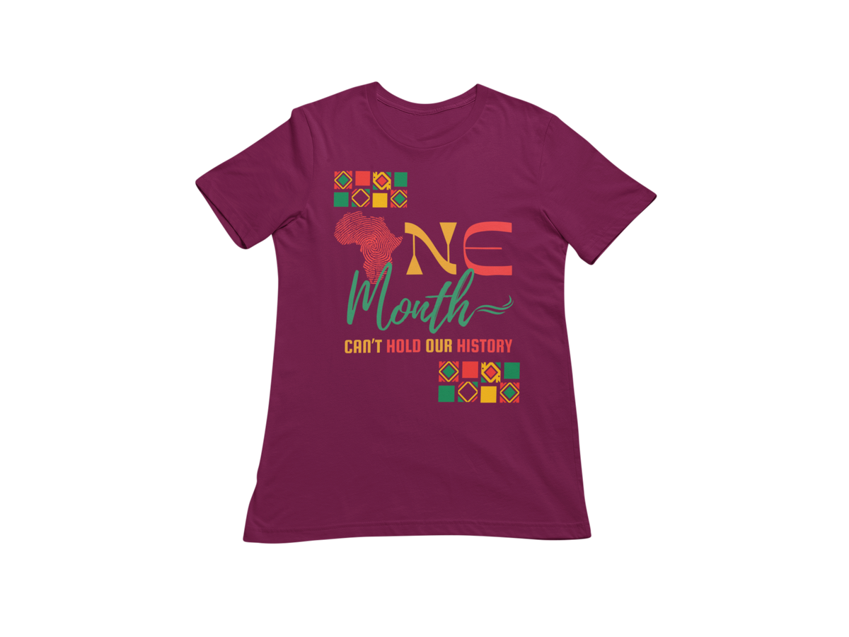"ONE MONTH CAN'T HOLD OUR HISTORY" SIGNATURE CUSTOM DESIGN