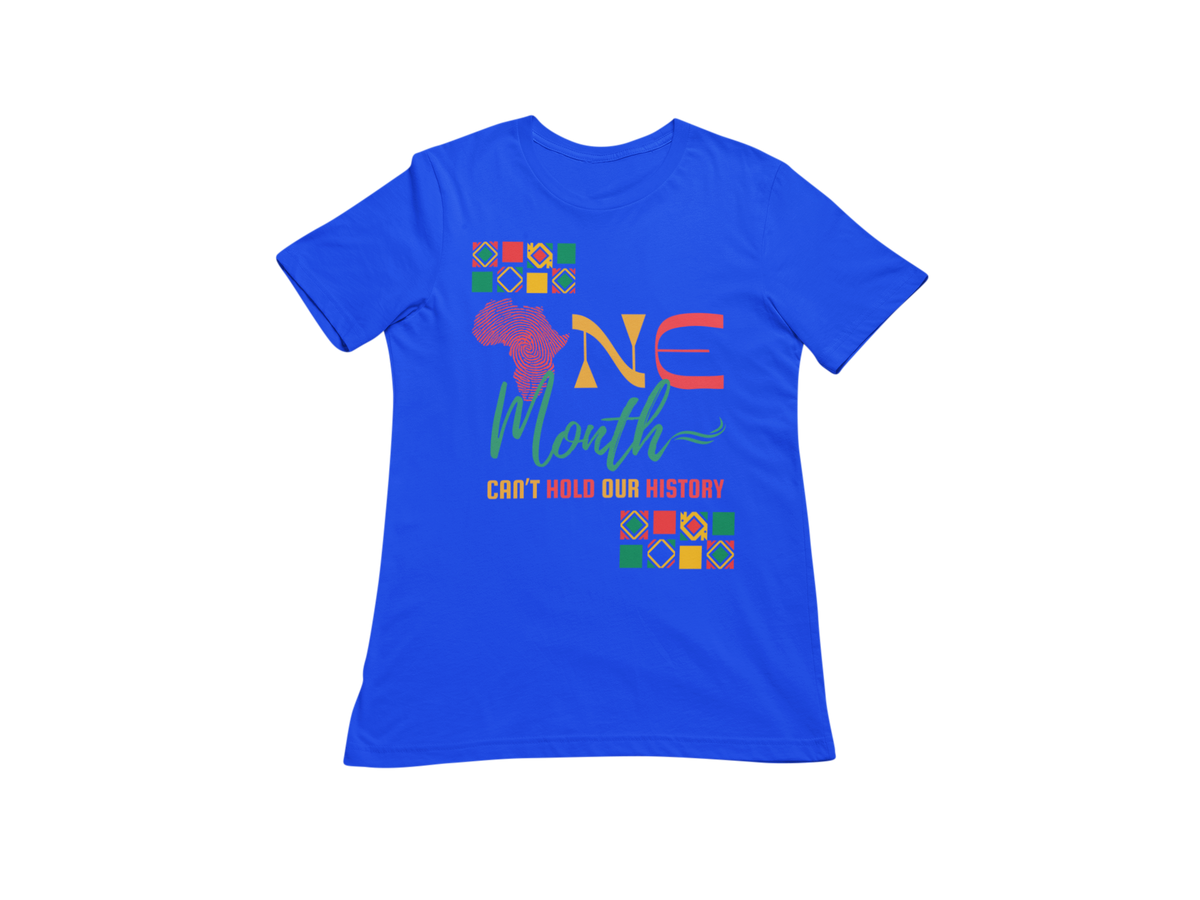 "ONE MONTH CAN'T HOLD OUR HISTORY" SIGNATURE CUSTOM DESIGN