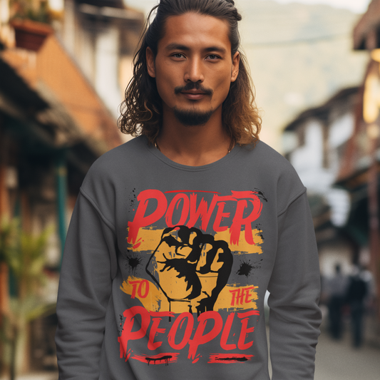 "POWER TO THE PEOPLE" SIGNATURE CUSTOM DESIGN