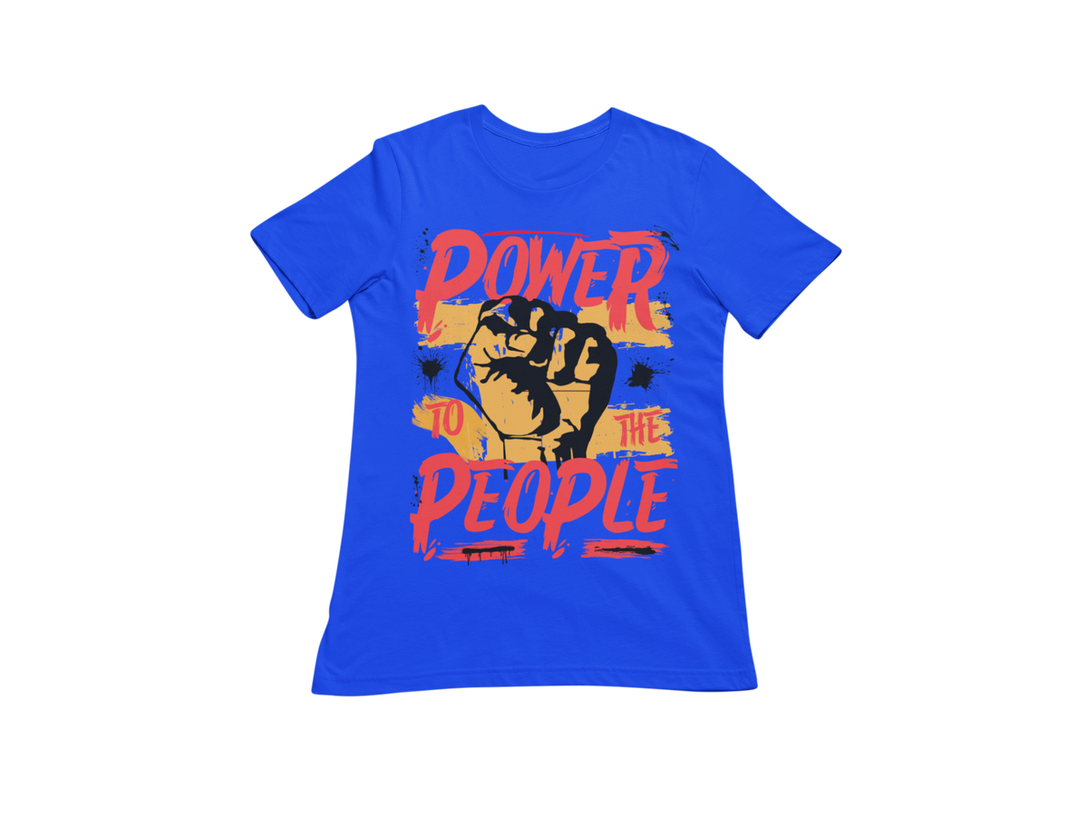 "POWER TO THE PEOPLE" SIGNATURE CUSTOM DESIGN