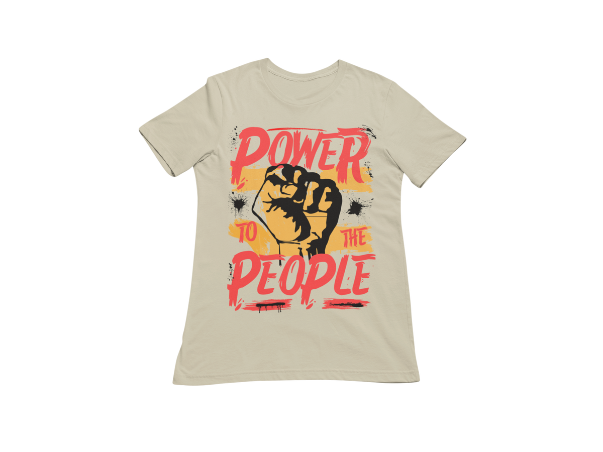 "POWER TO THE PEOPLE" SIGNATURE CUSTOM DESIGN
