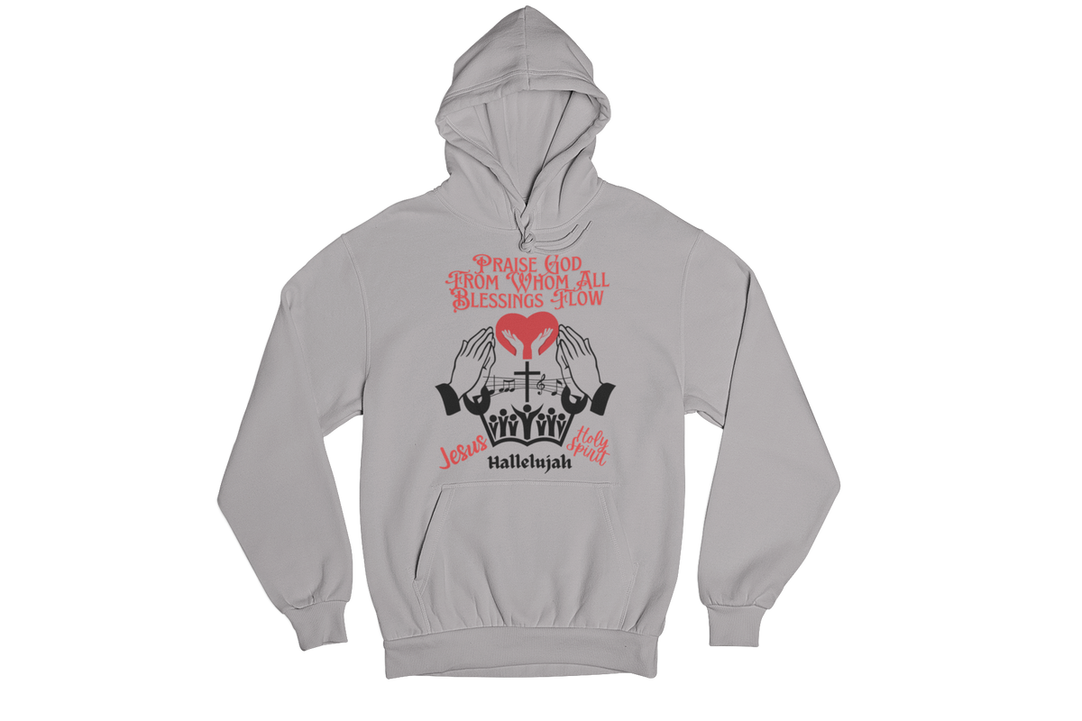 "PRAISE GOD FROM WHOM ALL BLESSING FLOW" CUSTOM DESIGN GRAPHIC