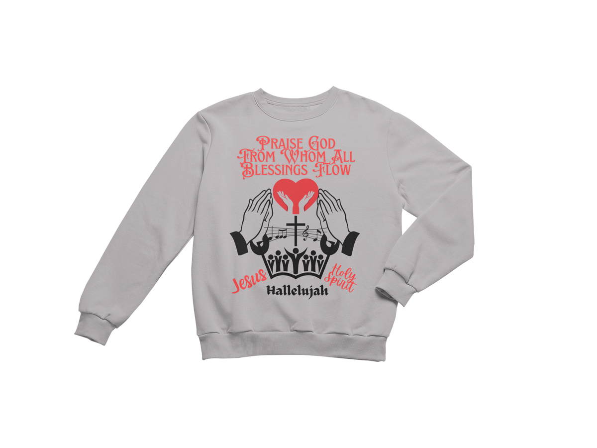 "PRAISE GOD FROM WHOM ALL BLESSING FLOW" CUSTOM DESIGN GRAPHIC