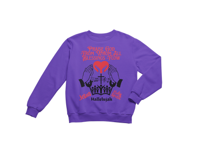 "PRAISE GOD FROM WHOM ALL BLESSING FLOW" CUSTOM DESIGN GRAPHIC