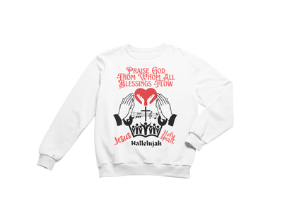 "PRAISE GOD FROM WHOM ALL BLESSING FLOW" CUSTOM DESIGN GRAPHIC