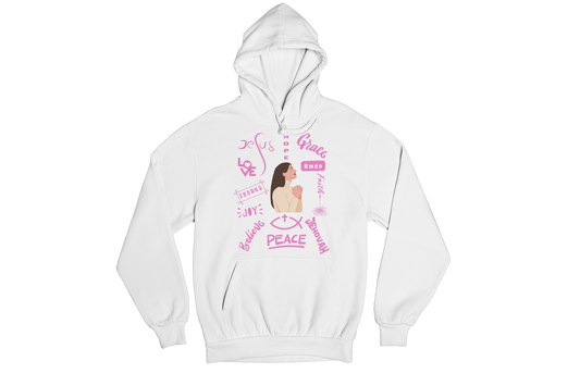 "THE POWER OF A PRAYING WOMAN" CUSTOM SIGNATURE HOODIE
