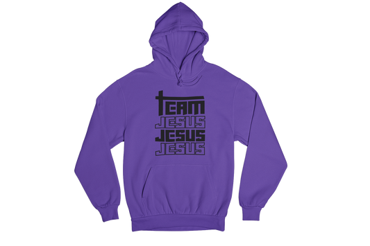 "TEAM JESUS JESUS JESUS" SIGNATURE CUSTOM HOODIE