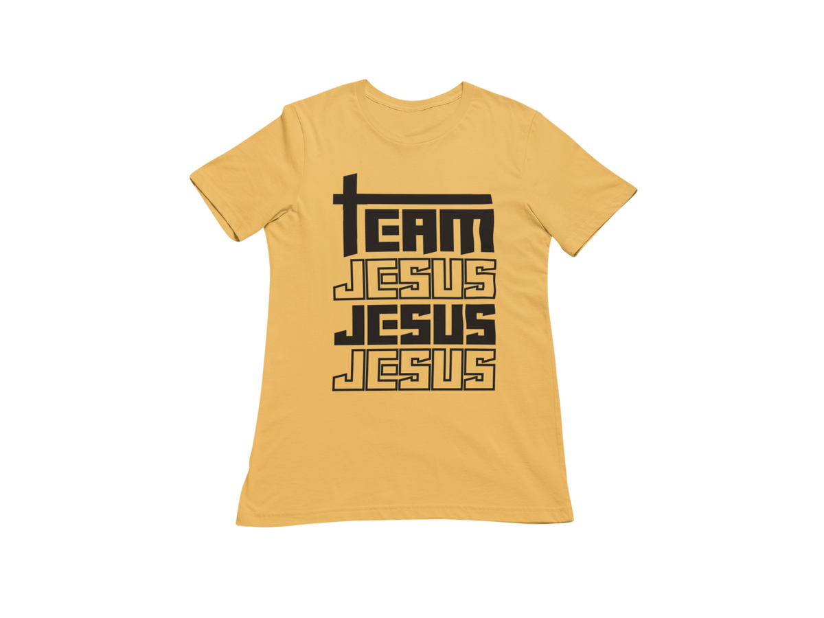 "TEAM JESUS JESUS JESUS" SIGNATURE CUSTOM DESIGN
