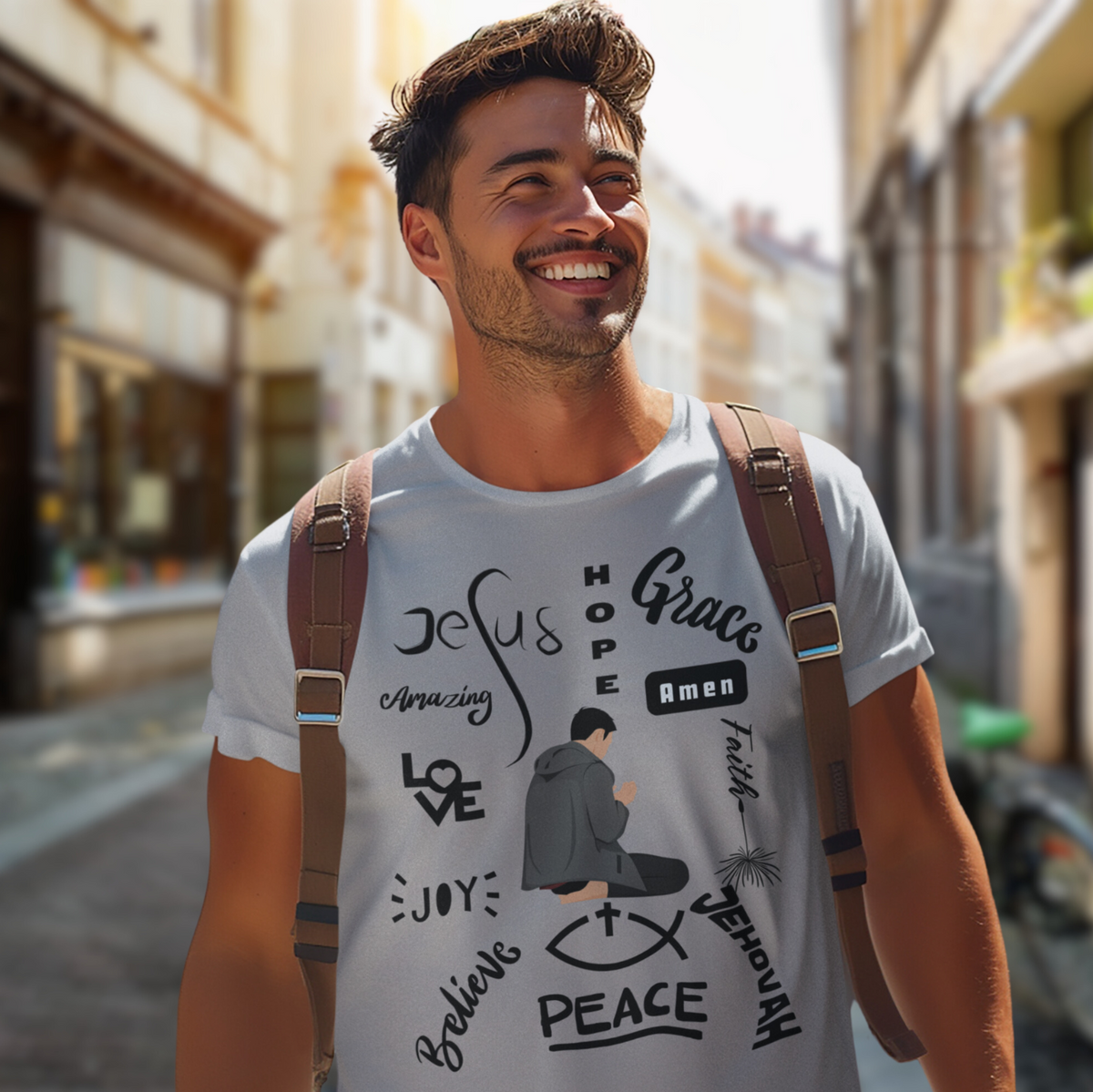 "POWER OF A PRAYING MAN" SIGNATURE CUSTOM DESIGN