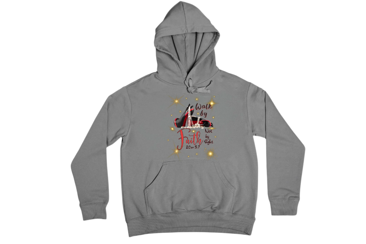 "WALK BY FAITH, NOT BY SIGHT" CUSTOM SIGNATURE HOODIE