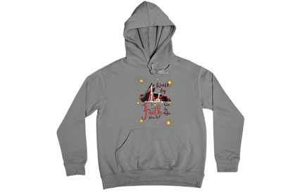 "WALK BY FAITH, NOT BY SIGHT" CUSTOM SIGNATURE HOODIE
