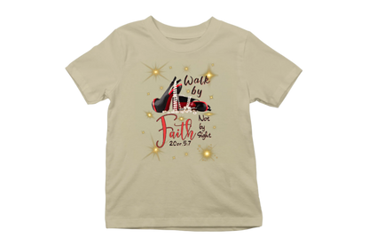"WALK BY FAITH, NOT BY SIGHT" CUSTOM SIGNATURE T-SHIRT