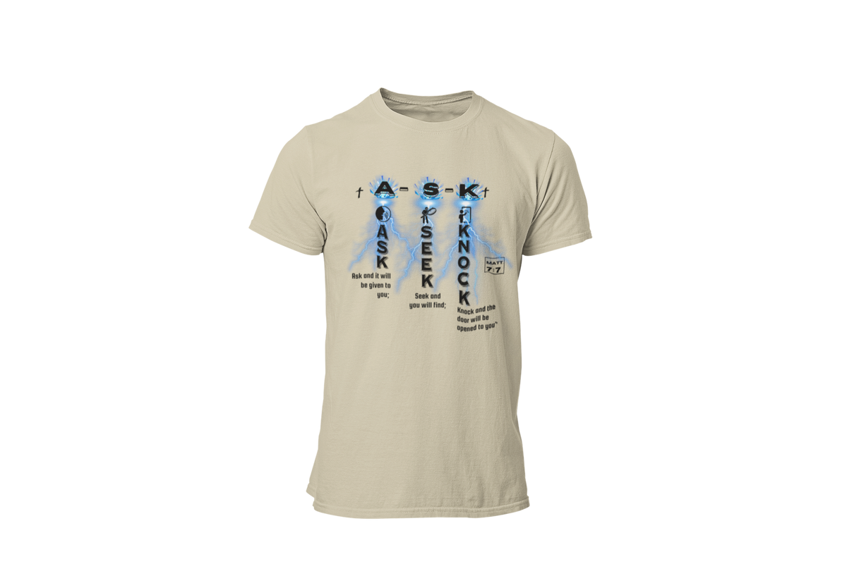 "A. S. K. - MATTHEW 7:7" CUSTOM GRAPHIC