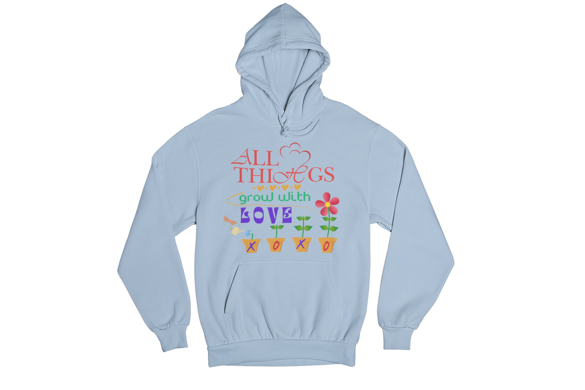 "ALL THINGS GROW WITH LOVE " CUSTOM DESIGN